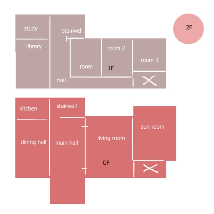 Gothboi Manor Floor Plan (2012)